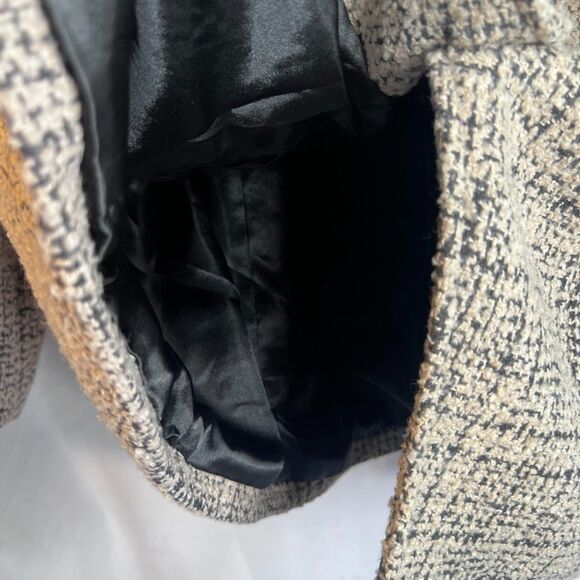 Linea by Louis Dell'Olio Single Breasted Tweed Career Blazer Jacket Size 18W - Picture 7 of 11